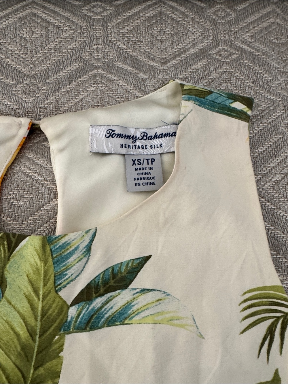 Tommy Bahama Tropical Floral Sleeveless Shift Dress Silk - Multicolor - Picture 2 of 12